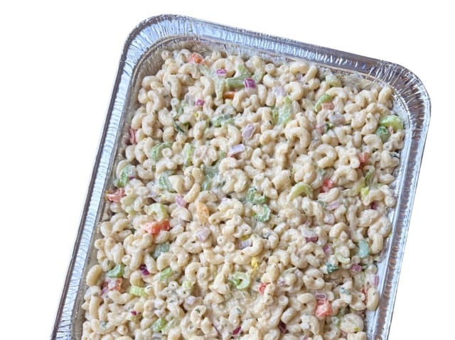 Large   Potato salads pan.