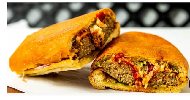 * hot meatball sandwich.
