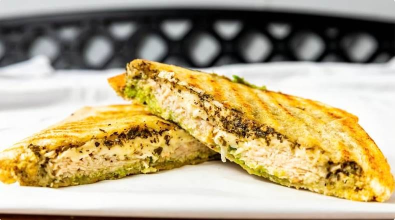 * hot chicken/pesto.